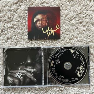 LIL WAYNE Tha Carter VI CD ALBUM WITH Signed AUTOGRAPH Art Card